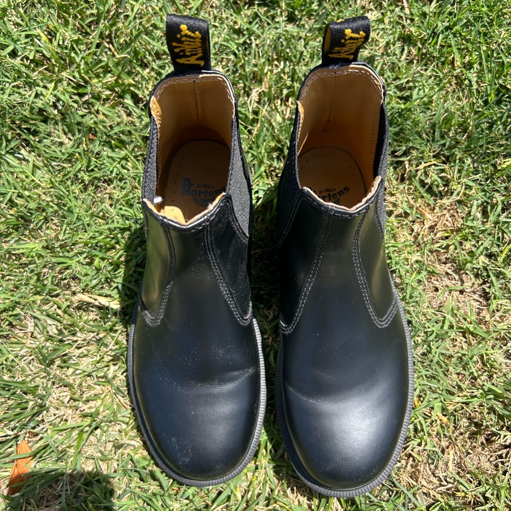 Dr. Martens Black Ankle Boots - Picture 2 of 7